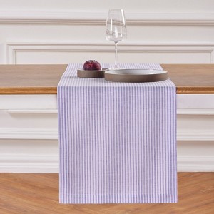 Solino Home Striped Linen Table Runner | Narrow Stripe - 1 of 4