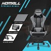 LACOO Gaming Chair Carbon Style Fiber with Massage - 4 of 4
