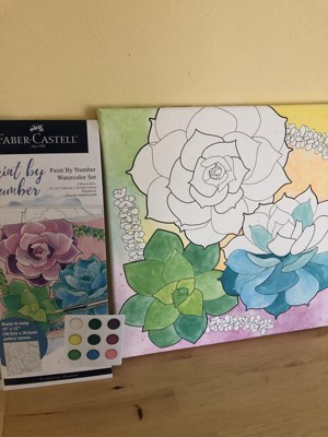 Beautiful Succulents - NEW Paint By Numbers - Paint by numbers for