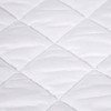 Power Clean Triple Action Mattress Pad, 15 Deep Pocket, Queen, White - 4 of 4