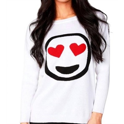 Women's Hearts Emoji Top - ANGEL