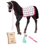 Our Generation Black Velvet Foal Horse Accessory Set for 18" Dolls