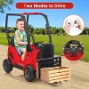 12V Kids Ride On Forklift Car with Tent, Electric Ride On Construction Car Toy for Toddles with Remote Control, 2 Speeds, Music - 4 of 4
