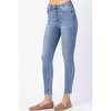 Women's Hi-Rise Button Fly Skinny Jean - Judy Blue - 3 of 4