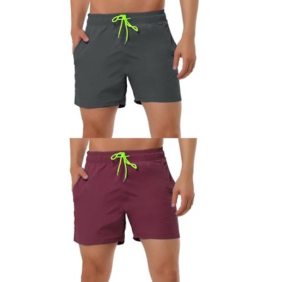 burgundy/gray
