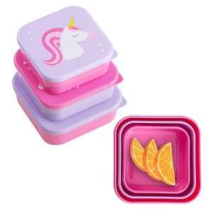 Wildkin Nested Snack Containers for Kids - 1 of 4