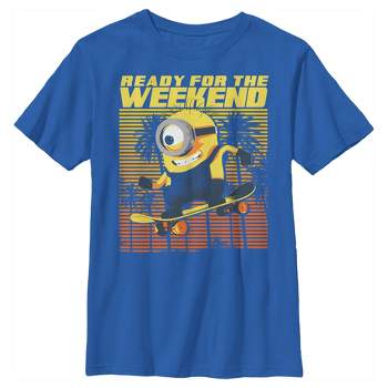 Boy's Despicable Me Minions Ready For The Weekend T-Shirt