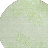 Mint Green Artichoke Green And Ivory Floral Washable Indoor Outdoor Area Rug - 4 of 4
