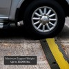 Cable Protective Ramp Cover for Safety with Durable Design, Black & Yellow Color, Non-Slip Surface - 4 of 4