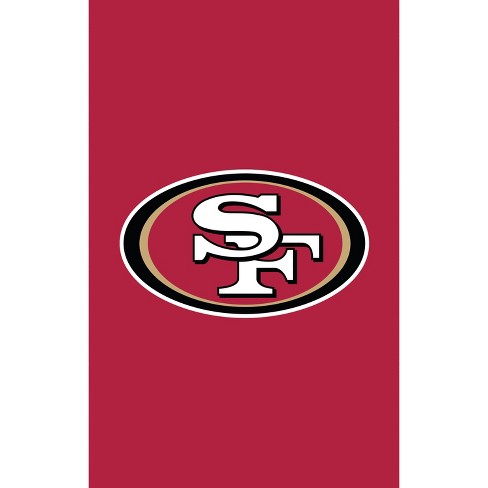 Kansas City Chiefs 28 x 44 Double-Sided Burlap House Flag