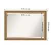 Amanti Art Elliot Gold Beveled Framed Bathroom Vanity Wall Mirror - 3 of 4