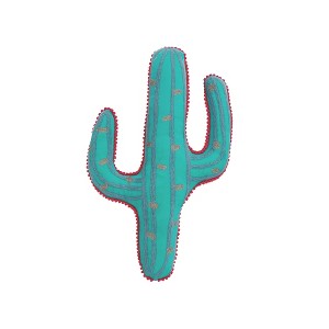 Lima Llama Shaped Cactus Decorative Pillow - Levtex Home - 1 of 4