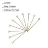 Unique Bargains DIY Craft Necklaces Bracelets Earrings Jewelry Making Iron 21 Gauge Eye Pins 200 Pcs - 4 of 4