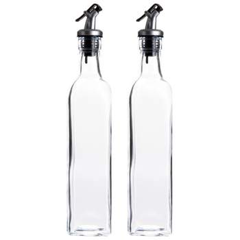 Rachael Ray Ceramic EVOO Oil and Vinegar Dispensing Bottle, 24