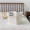 IRIS USA Plastic Clothes Laundry Basket, Hamper - 3 of 4