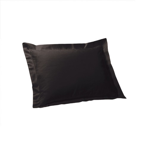 Black european pillow clearance shams