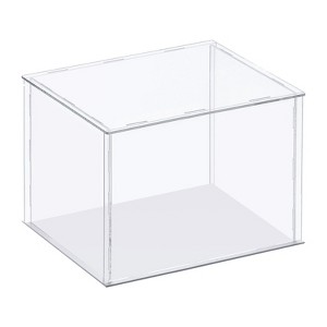 Unique Bargains Acrylic Self-Assembly Dustproof Collectibles Protection Showcase - 1 of 3