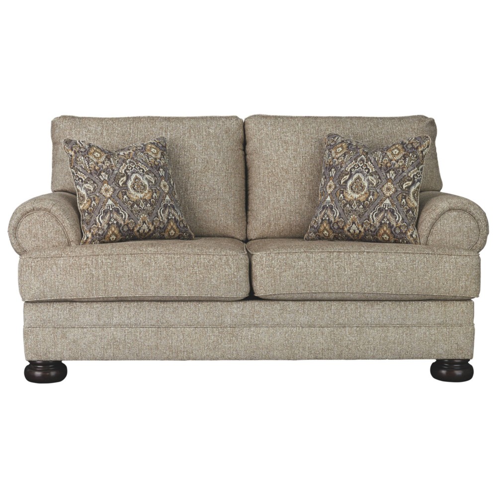 Kananwood Loveseat Oatmeal Brown - Signature Design by Ashley