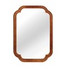 GDFStudio Paelia Modern Country Rounded Corner Decorative Mirror - 4 of 4