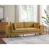 MINIMORE Modern Style 85''W Lassie 3Seater Square Arm Sofa - 2 of 4