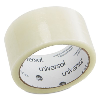 Universal General Purpose Box Sealing Tape 48mm x 50m 3" Core Clear 61000
