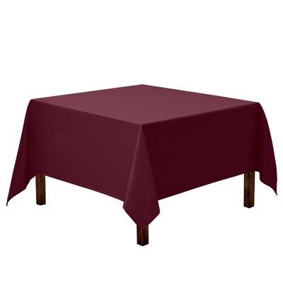 Gee Di Moda Square Tablecloth - Heavy Duty Washable Polyester - For Square or Round Tables