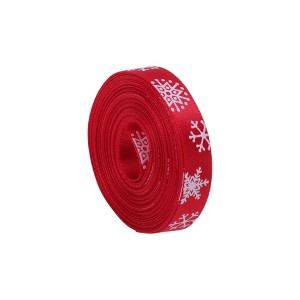 Unique Bargains Gift Wrap Ribbons Polyester Red 179.13"x0.39" 1 Pc - 1 of 4