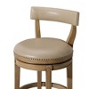 Maven Lane Alexander Swivel Counter Stool with Fabric Upholstery 26" - 4 of 4