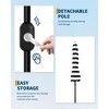 9FT Outdoor Patio Umbrella, Outdoor Table Umbrella, Market Umbrella, 6 Sturdy Ribs UV Protection Waterproof for Garden, Deck, Backyard, Pool - 3 of 4