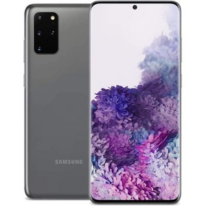 SAMSUNG Galaxy S20+ Plus 5G  Unlocked Android Cell Phone SM-G986U | 128GB | Fingerprint ID & Facial Recognition | Long-Lasting Battery | Cosmic Gray - 1 of 4