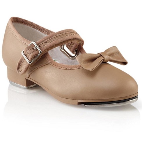 Scarpe Da Tip Tap Capezio Mary Jane 3800 – Vernice Nera, Punta Rotonda, Fibbia, Taglia 38.5 EU, Per Bambini
