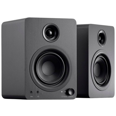 Monoprice DT-4BT 60-Watt Multimedia Desktop Powered Speakers With Bluetooth For Home, Office, Gaming, Or Entertainment Setup - image 1 of 4