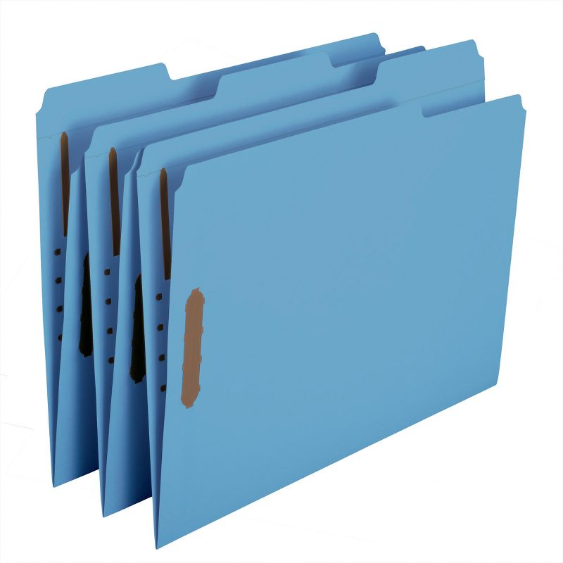 Smead Fastener File Folder, 2 Fasteners, Reinforced 1/3-Cut Tab, Letter Size, 50 per Box, 4 of 9