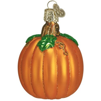 Old World Christmas Glass Blown Ornament for Christmas Tree, Pumpkin