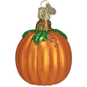 Old World Christmas Glass Blown Ornament for Christmas Tree, Pumpkin - 1 of 4