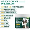 Advanced Probiotic for Dogs, Supports Digestive, Immune & Gut Health, 6 Strains of Probiotics, Inulin, Enzyme Blend, 90 ct - 4 of 4