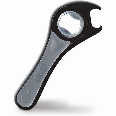 5 Way Opener - Twist-off Caps, Bottle Caps, Pop-Tops, and Jar Lids - Essential Kitchen Gadget for Easy Opening of Jars, Bottles