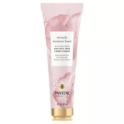 Pantene Sulfate Free Rose Water Conditioner with Miracle Moisture Boost, Nutrient Blends