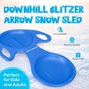 Slippery Racer Downhill Blitzer Arrow Snow Sled - 2 of 4