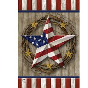 Briarwood Lane Everday House Flag 40x28 For Outdoor American Barn Star For Everday House Flag - 1 of 4