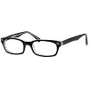 Ernest Hemingway H4601 50mm Unisex Acetate Rectangular Designer Eyeglasses OR Blue Light Filter OR Reading Glasses in Black Crystal - 2 of 2