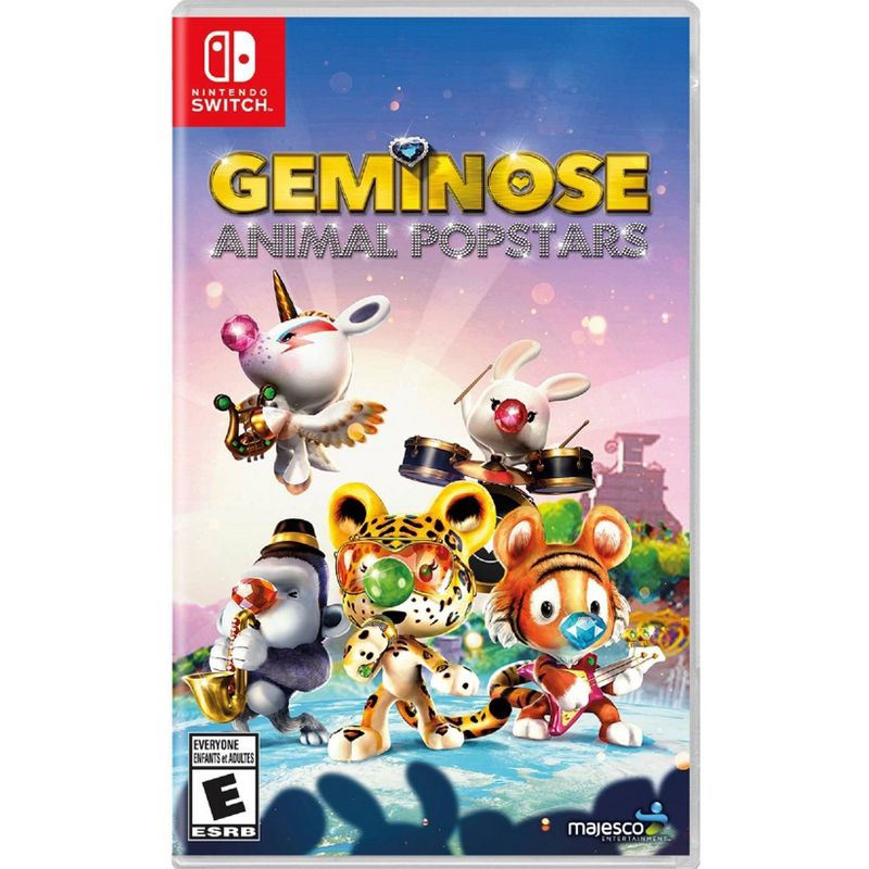 Geminose: Animal Popstars - Nintendo Switch: Multiplayer Adventure, Music & Cooking Genres, E Rated, 1 of 13