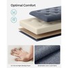 SONGMICS Storage Ottoman Bench Long Bed End Stool with Storage 330.6 lb Load Capacity Solid Wood Legs - 2 of 4