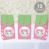 Big Dot of Happiness Golf Girl - Pink Birthday Party or Baby Shower Gift Favor Bags - Party Goodie Boxes - Set of 12 - 2 of 4