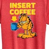 Women's - Garfield - Coffee Short Sleeve Graphic T-Shirt - 2 of 4