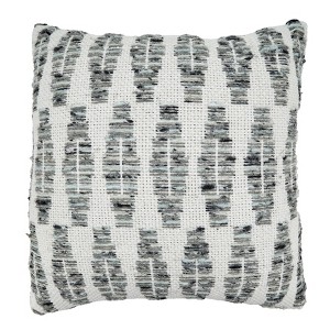 Saro Lifestyle Diamond  Decorative Pillow Cover - 1 of 3