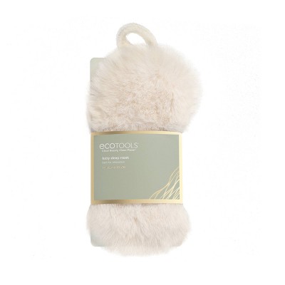 EcoTools Faux Fur Sleep Mask - Cream in Box
