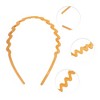 Unique Bargains Women's Classic Elegant Frosted Wavy Hairband 5.51"x4.72" 1 Pc - 2 of 4