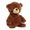 Aurora Medium Tummy Bear Snuggly Stuffed Animal Chestnut 12" - 2 of 4