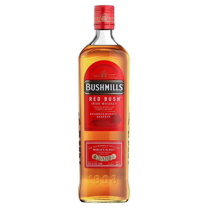 Bushmills Red Irish Whiskey - 750ml Bottle, 1 of 9